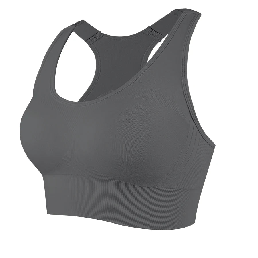 Sutiãs Esportivos Femininos com Recortes, Respiráveis, Sem Costura, Elásticos, com Costas Bonitas, Sutiã de Yoga com Copas Removíveis, Roupa Esportiva para Academia