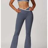 Conjunto de yoga 2 peças roupas de treino de fitness roupas esportivas ginásio treino cintura alta leggings sutiã esportivo atlético wear roupas femininas