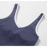 Conjunto de yoga 2 peças roupas de treino de fitness roupas esportivas ginásio treino cintura alta leggings sutiã esportivo atlético wear roupas femininas